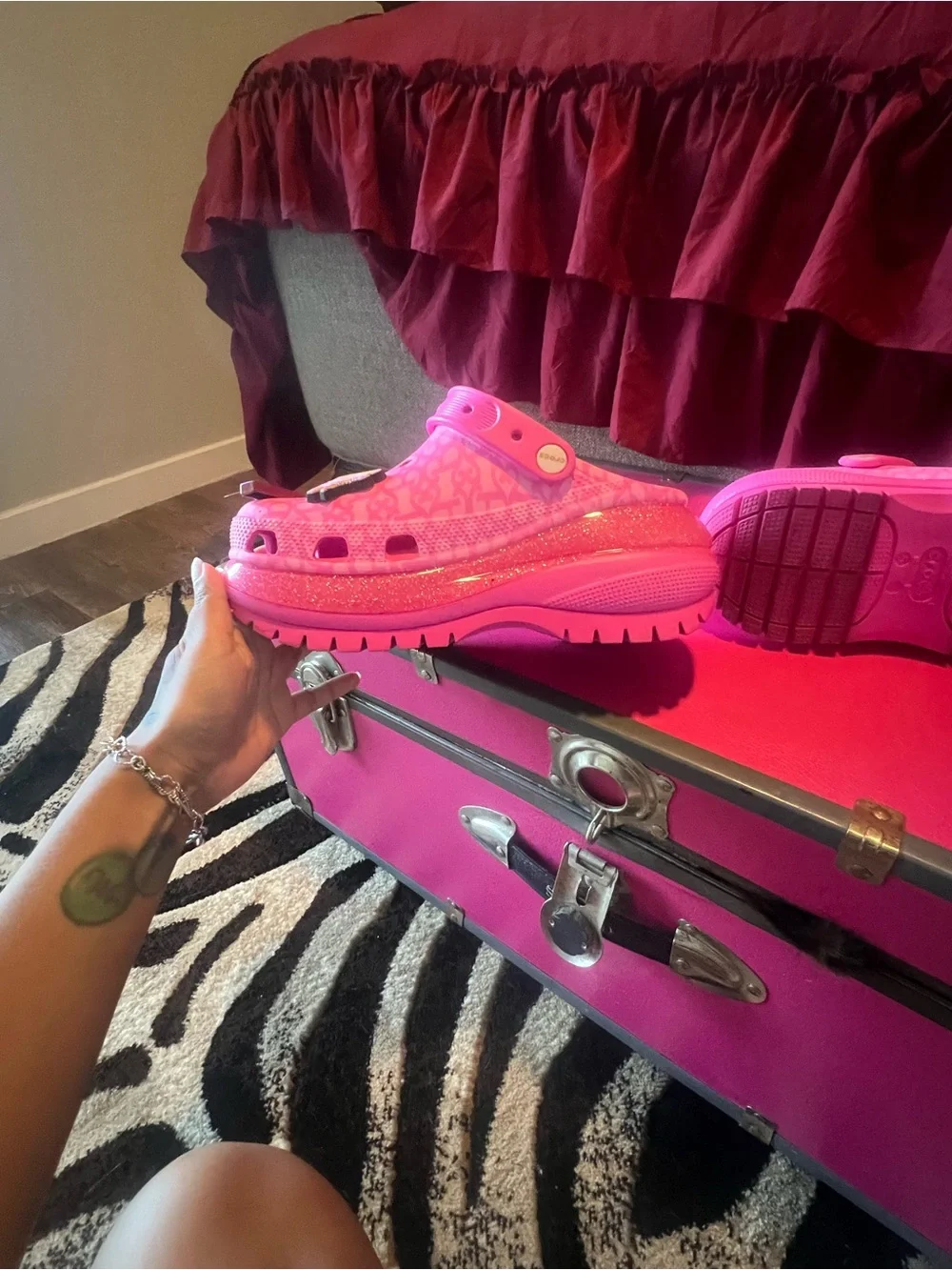 Barbie platform crocs - Picture 4 of 4